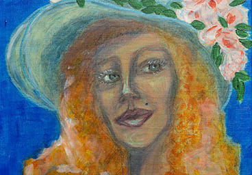 Mujer con sombrero